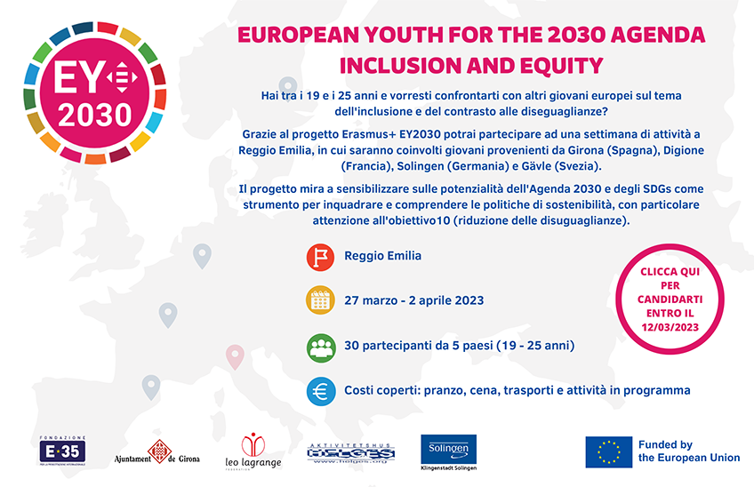 Incontro con gli studenti: European Youth for the 2030 Agenda